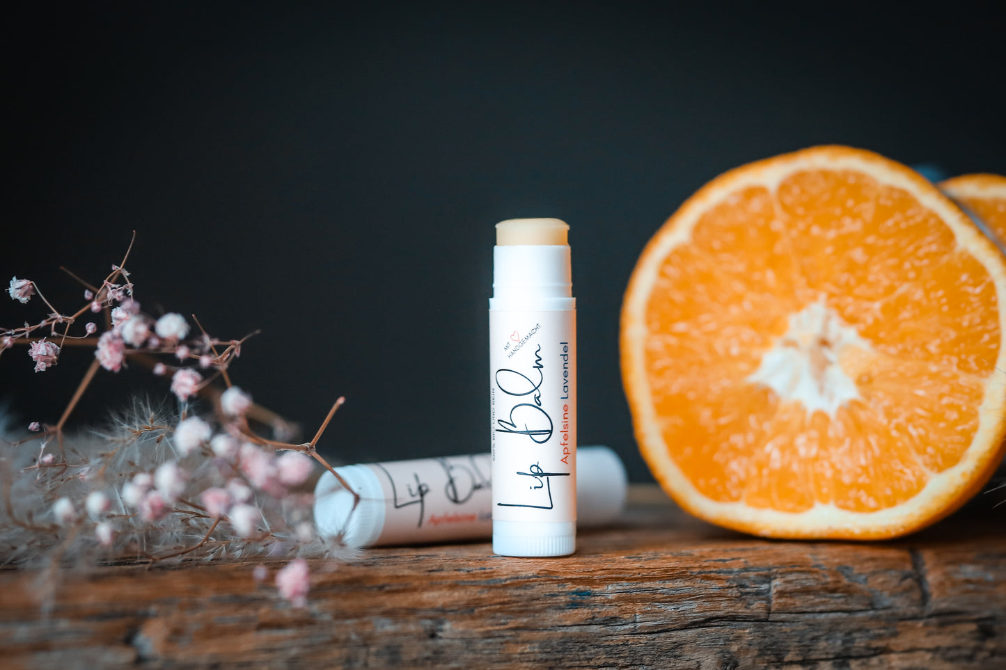 Lip Balm Bio Apfelsine-Lavendel – Fruchtige Frische trifft beruhigende Pflege - Renavida